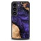 Husa BeWood Lemn Natural si Rasina, Unicat, Samsung S23 -Mov Husa BeWood Lemn Natural si Rasina, Unicat, Samsung S23 -Mov