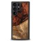 Husa BeWood Lemn Natural si Rasina, Unicat, Samsung S23 Ultra -4 Elemente- Foc Husa BeWood Lemn Natural si Rasina, Unicat, Samsung S23 Ultra -4 Elemente- Foc