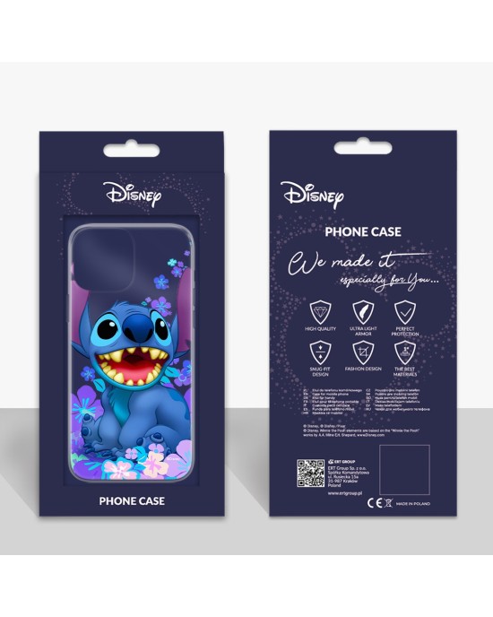 Husa de Protectie Silicon Disney Stich Transparenta Iphone 15 Pro Max Originala