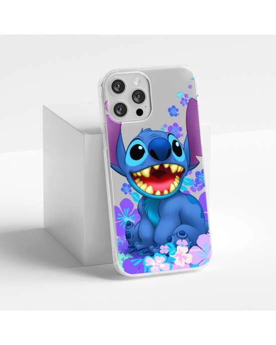 Husa de Protectie Silicon Disney Stich Transparenta Samsung A12/ M12/ F12 Originala