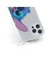 Husa de Protectie Silicon Disney Stich Transparenta Iphone 14 Pro Originala