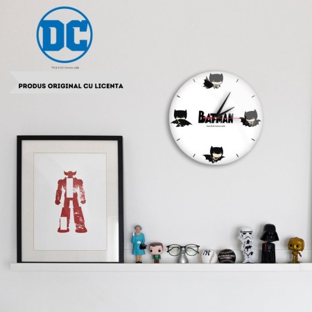 Ceas de Perete cu Licenta Batman-Alb Ceas de Perete cu Licenta Batman-Alb