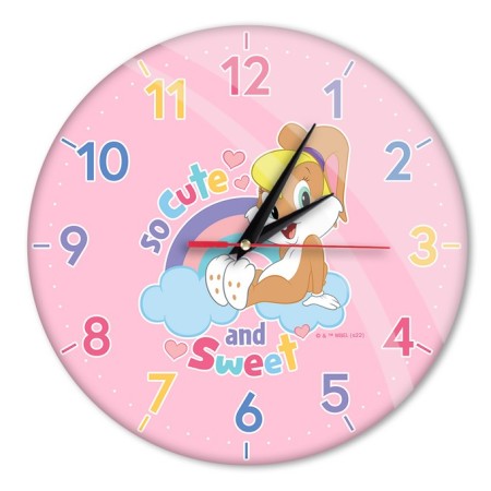 Ceas de Perete cu Licenta Looney Tunes-Roz Ceas de Perete cu Licenta Looney Tunes-Roz