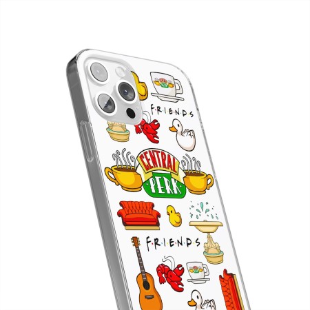 Husa de Protectie Silicon Disney Friends Iphone 14 Originala  Husa de Protectie Silicon Disney Friends Iphone 14 Originala