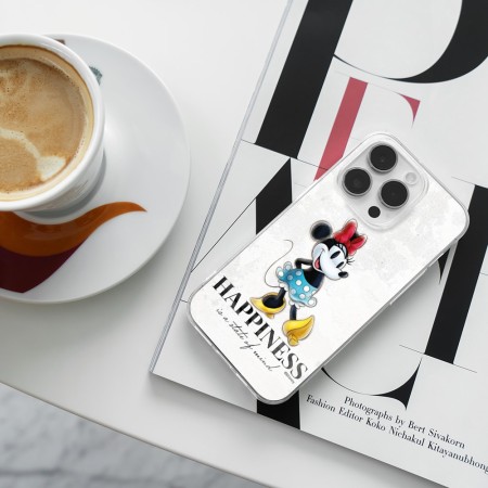 Husa de Protectie Silicon Disney Minnie Iphone 15 Originala  Husa de Protectie Silicon Disney Minnie Iphone 15 Originala