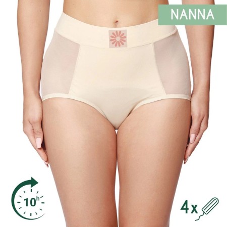 Chiloti menstruali Nanna+ -Talie Inalta Nude