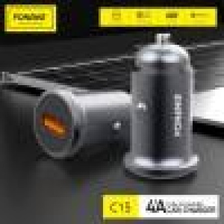 Incarcator Auto Foneng C15-USB 20W 4A GRI Incarcator Auto Foneng C15-USB 20W 4A GRI