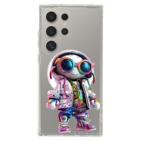 Husa Protectie Silicon MagSafe Design Modern GBG66 Samsung S24 Ultra -Fata Zambitoare 3D Husa Protectie Silicon MagSafe Design Modern GBG66 Samsung S24 Ultra -Fata Zambitoare 3D