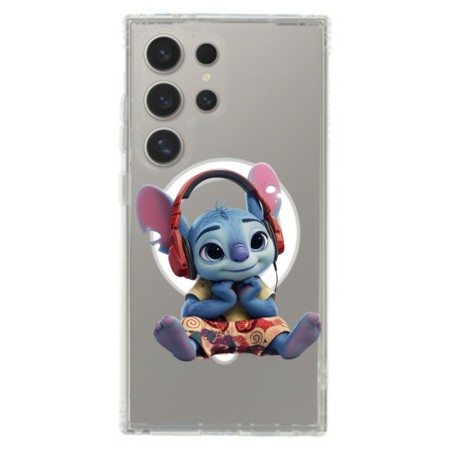 Husa Protectie Silicon MagSafe Design Modern GBG58 Samsung S24 Ultra -Stich Fericit 3D Husa Protectie Silicon MagSafe Design Modern GBG58 Samsung S24 Ultra -Stich Fericit 3D