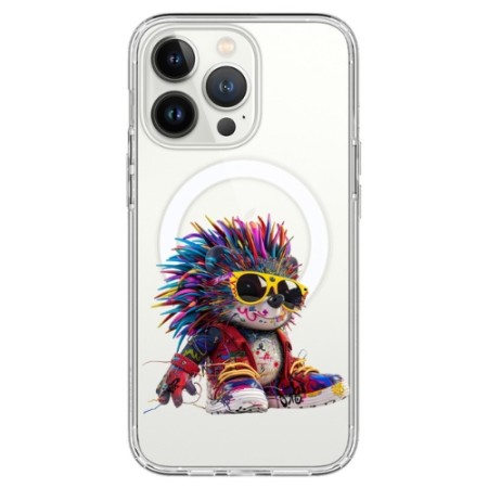 Husa Protectie Silicon MagSafe Design Modern GBG28-Arici- Iphone 12/12 Pro  Husa Protectie Silicon MagSafe Design Modern GBG28-Arici- Iphone 12/12 Pro
