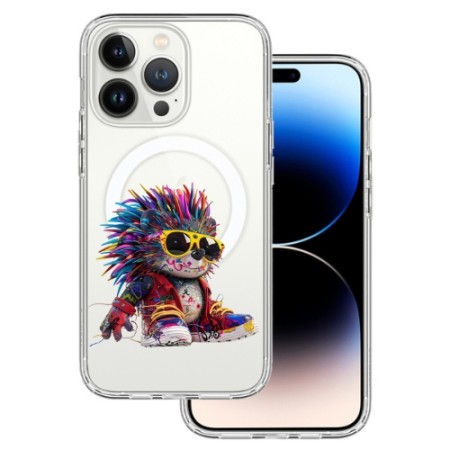 Husa Protectie Silicon MagSafe Design Modern GBG28-Arici- Iphone 12/12 Pro  Husa Protectie Silicon MagSafe Design Modern GBG28-Arici- Iphone 12/12 Pro
