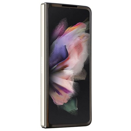Husa GUESS originala plata pentru Samsung Fold 5 (4G Triangle Strass / negru)