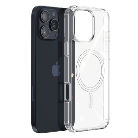 Husa Iphone 16 Pro Max Dux Ducis Clin Mag cu MagSafe - Transparent Husa Iphone 16 Pro Max Dux Ducis Clin Mag cu MagSafe - Transparent