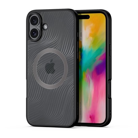 Husa Dux Ducis Aimo Mag cu MagSafe pentru Iphone 16 -Negru Husa Dux Ducis Aimo Mag cu MagSafe pentru Iphone 16 -Negru