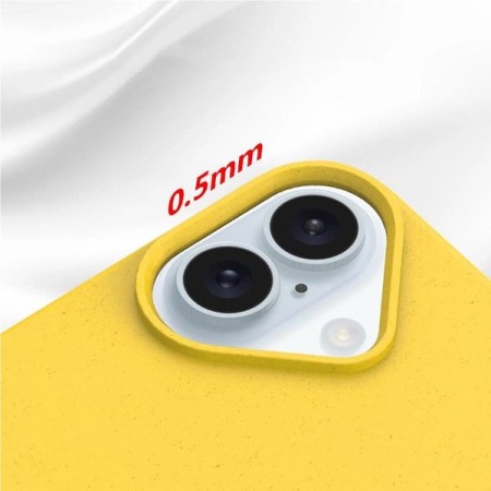 Husa Protectie Magsafe Iphone 16 Pro Ecologica si Durabila -Galben Husa Protectie Magsafe Iphone 16 Pro Ecologica si Durabila -Galben
