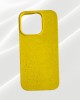 Husa Wheat Bran pentru Iphone 16 Pro Galben- Protectie Durabila si Ecologica