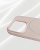 Husa Wheat Bran pentru Iphone 16 Pro Roz- Protectie Durabila si Ecologica