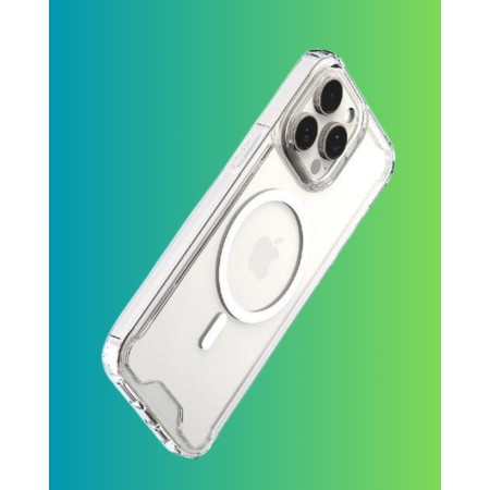 Husa Protectie Armor MagSafe pentru Iphone 16 -Transparenta Husa Protectie Armor MagSafe pentru Iphone 16 -Transparenta