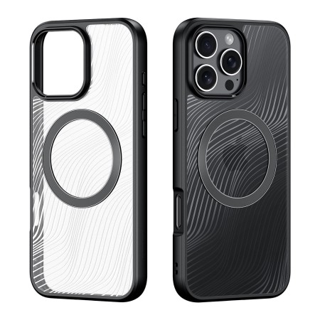 Husa Dux Ducis Aimo Mag cu MagSafe pentru Iphone 16 Pro -Negru Husa Dux Ducis Aimo Mag cu MagSafe pentru Iphone 16 Pro -Negru