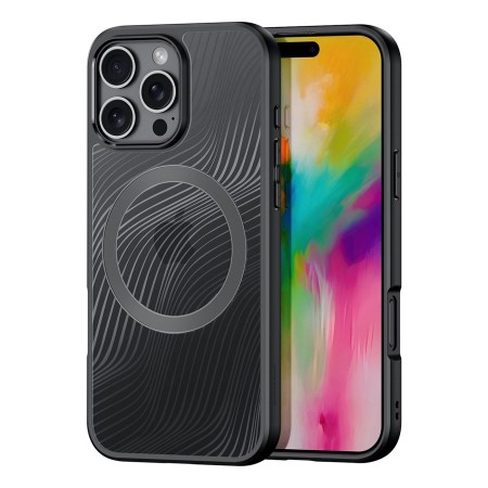 Husa Dux Ducis Aimo Mag cu MagSafe pentru Iphone 16 Pro -Negru Husa Dux Ducis Aimo Mag cu MagSafe pentru Iphone 16 Pro -Negru