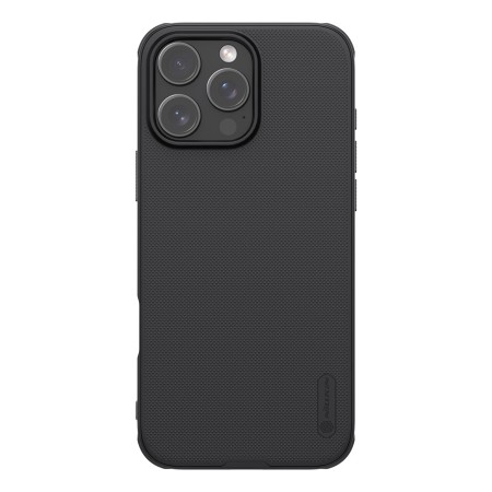 Husa Nillkin Super Frosted Shield Pro pentru Iphone 16 Pro Max - Negru Husa Nillkin Super Frosted Shield Pro pentru Iphone 16 Pro Max - Negru