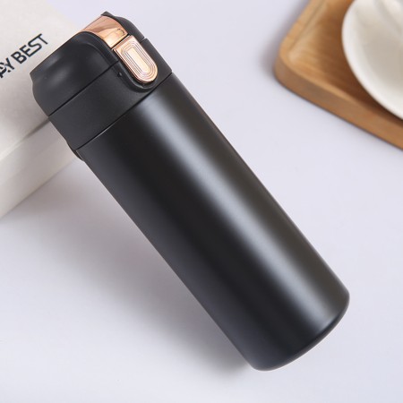 Termos THM1 cu Display Digital, Inel si Indicator de Temperatura din Ionx, 400ml, Negru Termos THM1 cu Display Digital, Inel si Indicator de Temperatura din Ionx, 400ml, Negru