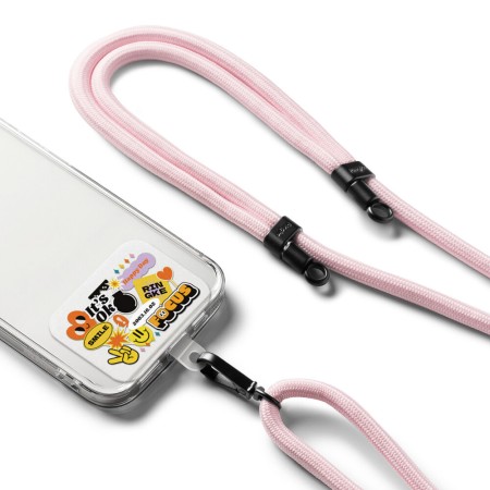 Snur Ringke Ajustabil pentru Husa Telefon -Roz