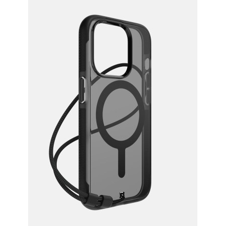 Husa Originala Bodyguardz Ace Pro Magsafe Iphone 15 Pro -Fumurie cu Bumper Negru Husa Originala Bodyguardz Ace Pro Magsafe Iphone 15 Pro -Fumurie cu Bumper Negru