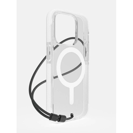 Husa Originala Bodyguardz Ace Pro Magsafe Iphone 15 Pro -Transparenta cu Bumper Alb Husa Originala Bodyguardz Ace Pro Magsafe Iphone 15 Pro -Transparenta cu Bumper Alb