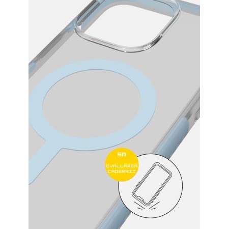 Husa Originala MagSafe Bodyguardz Ace Pro pentru Iphone 14 Pro Max  - Albastru Pudrat Husa Originala MagSafe Bodyguardz Ace Pro pentru Iphone 14 Pro Max  - Albastru Pudrat