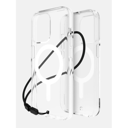 Husa Originala Bodyguardz Carve Magsafe Iphone 15 Pro -Transparenta Husa Originala Bodyguardz Carve Magsafe Iphone 15 Pro -Transparenta