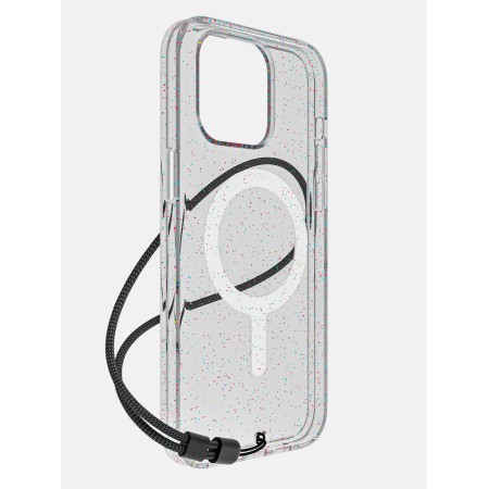 Husa Originala Bodyguardz Glamfetti cu Magsafe pentru Iphone 15 Pro -Transparenta si Sclipici Color Husa Originala Bodyguardz Glamfetti cu Magsafe pentru Iphone 15 Pro -Transparenta si Sclipici Color