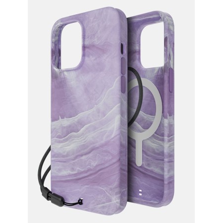 Husa Originala Bodyguardz Carve Marble cu Magsafe pentru Iphone 15 Pro Max- Mov cu Alb Husa Originala Bodyguardz Carve Marble cu Magsafe pentru Iphone 15 Pro Max- Mov cu Alb