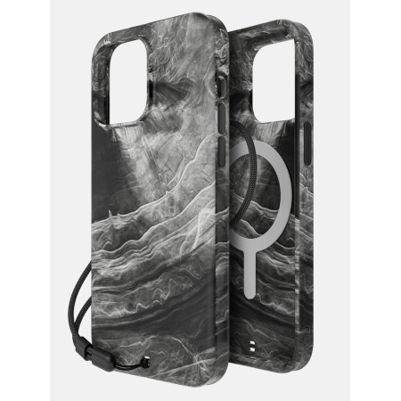 Husa Originala Bodyguardz Carve Marble cu Magsafe pentru Iphone 15 Pro Max -Negru cu Alb Husa Originala Bodyguardz Carve Marble cu Magsafe pentru Iphone 15 Pro Max -Negru cu Alb