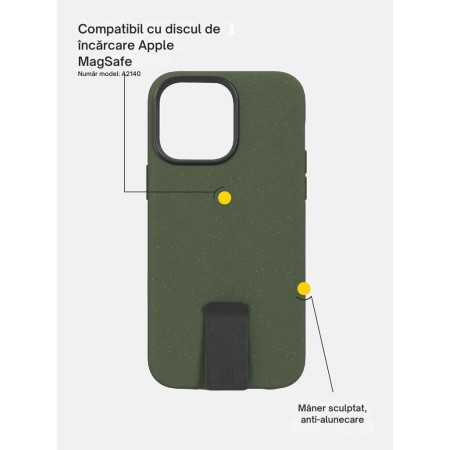 Husa Originala Bodyguardz Magsafe Motus Clip Iphone 14 Pro Max -Verde Husa Originala Bodyguardz Magsafe Motus Clip Iphone 14 Pro Max -Verde