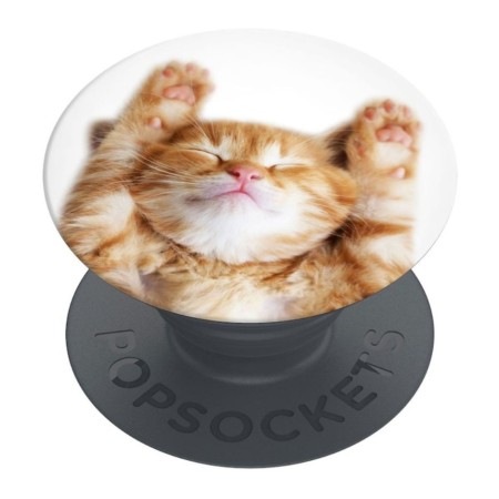 Suport Universal PopGrip Telefon si Tableta Popsockets -Pisica Somnoroasa Suport Universal PopGrip Telefon si Tableta Popsockets -Pisica Somnoroasa
