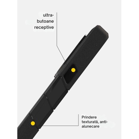 Husa Originala BodyGuardz Solitude Iphone 14 -Negru Husa Originala BodyGuardz Solitude Iphone 14 -Negru