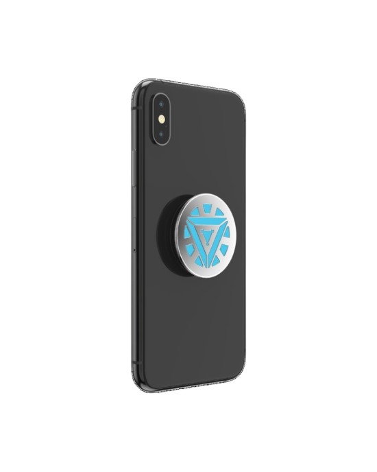 Suport Popsockets PopGrip Enamel Arc Reactor Straluceste in Intuneric