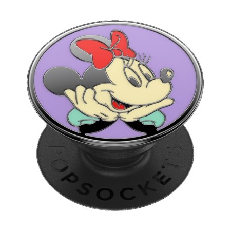 Suport PopSocket PopGrip cu Licenta Metalic Minnie Mouse 80s, Disney Suport PopSocket PopGrip cu Licenta Metalic Minnie Mouse 80s, Disney