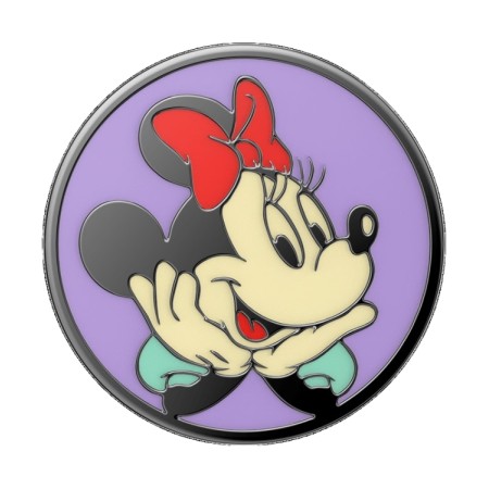 Suport PopSocket PopGrip cu Licenta Metalic Minnie Mouse 80s, Disney Suport PopSocket PopGrip cu Licenta Metalic Minnie Mouse 80s, Disney