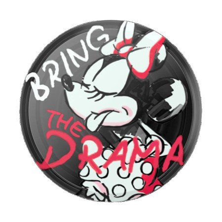 Suport PopSocket Bring The Drama, Minnie Translucent Suport PopSocket Bring The Drama, Minnie Translucent