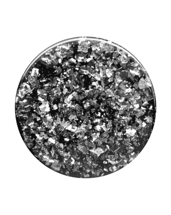 Suport PopSocket Grip Foil Confetti Silver