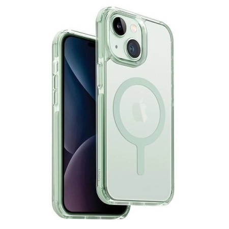 Husa Uniq Combat cu Incarcare Magclick Iphone 15/14/13 -Verde Menta Husa Uniq Combat cu Incarcare Magclick Iphone 15/14/13 -Verde Menta
