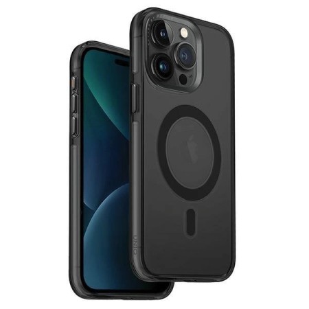 Husa Uniq Calio Iphone 15 Pro Max 6.7 Incarcare MagClick Gri-Fumuriu Husa Uniq Calio Iphone 15 Pro Max 6.7 Incarcare MagClick Gri-Fumuriu