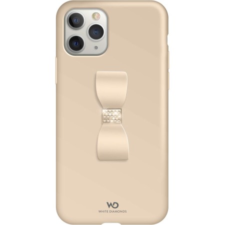Husa White Diamonds Hama Bow 18K Swarovski Iphone 11 Pro -Gold Husa White Diamonds Hama Bow 18K Swarovski Iphone 11 Pro -Gold