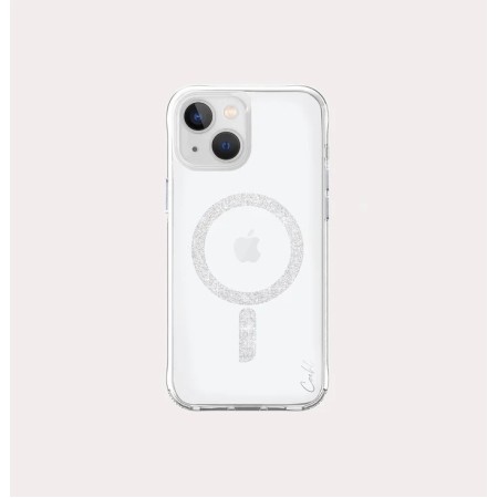 Husa Uniq Coehl Glace Incarcare MagSafe Iphone15/14/13 -Sclipici Argintiu Husa Uniq Coehl Glace Incarcare MagSafe Iphone15/14/13 -Sclipici Argintiu