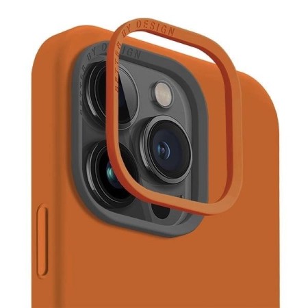 Husa Uniq Lino Hue MagClick Charging Iphone 15 Pro -Portocaliu Husa Uniq Lino Hue MagClick Charging Iphone 15 Pro -Portocaliu