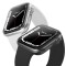 Doua Huse Uniq Glaze Apple Watch Seria 7/8/9 41mm Gri si Transparent Doua Huse Uniq Glaze Apple Watch Seria 7/8/9 41mm Gri si Transparent