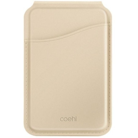 Portofel Magnetic Uniq Coehl Esme - cu Oglindă si Suport -Crem Portofel Magnetic Uniq Coehl Esme - cu Oglindă si Suport -Crem