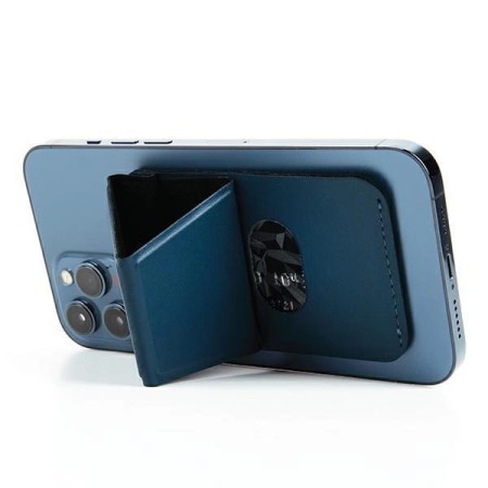 Suport Magnetic Uniq Lyft Pentru Telefon cu Suport pentru Carduri -Albastru Suport Magnetic Uniq Lyft Pentru Telefon cu Suport pentru Carduri -Albastru